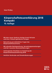 Körperschaftsteuererklärung 2018 Kompakt